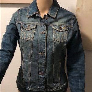 Hollister Jean Jacket Size Medium